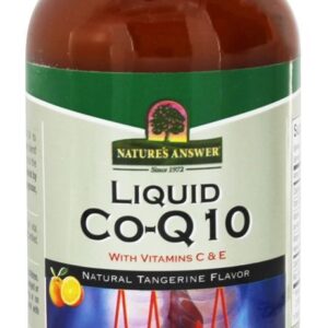 Comprar Co-Q10 Liquid Com Vitaminas C & E - 8 fl. oz. Nature's Answer