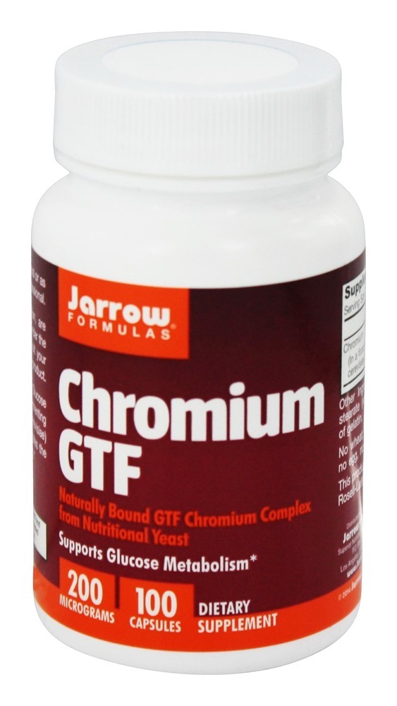 Comprar Chromium GTF 200 mcg. - Cápsulas 100 Jarrow Formulas
