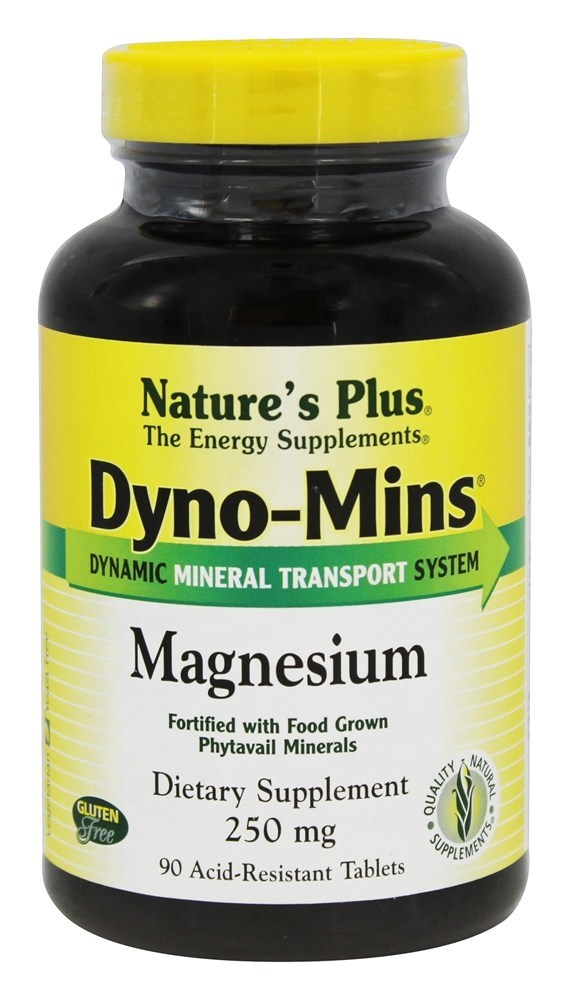 Comprar Dyno-Mins Magnésio 250 mg. - 90 Tablets Natures Plus