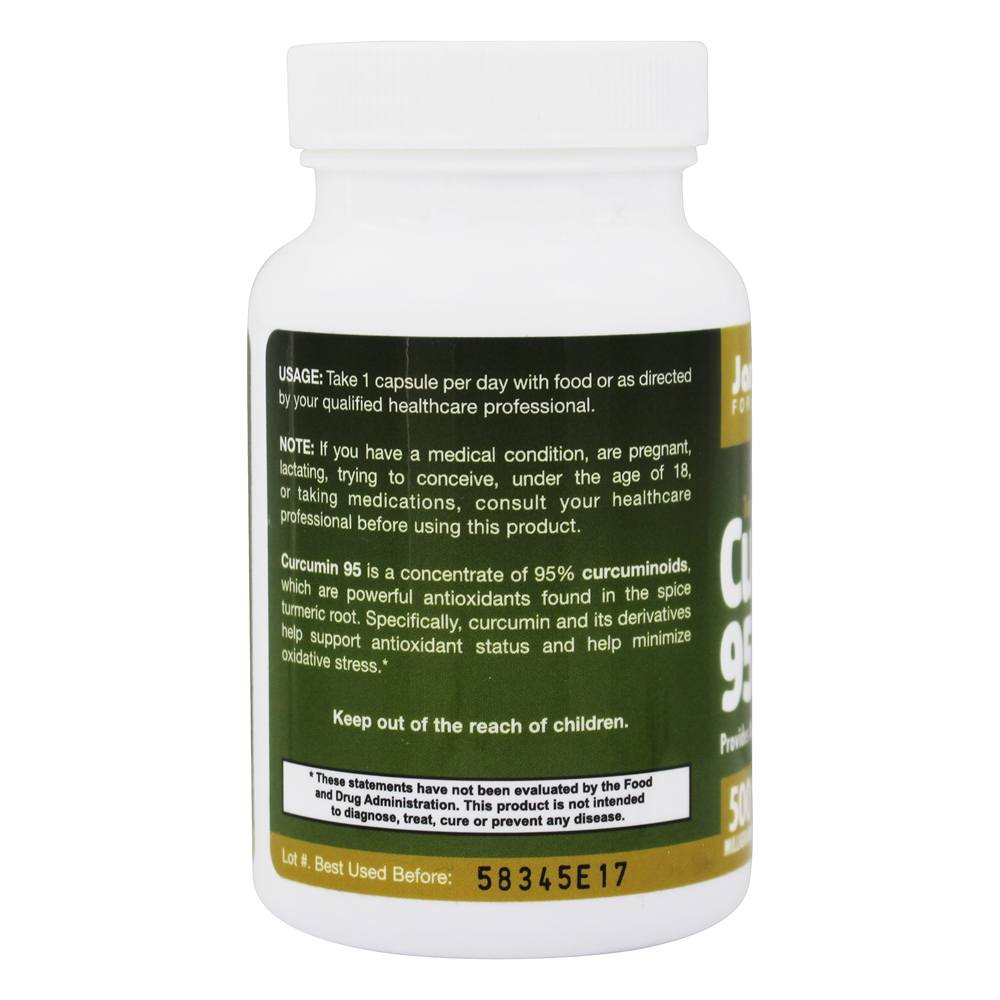 Comprar Curcumin-95 500 mg. - Cápsulas 60 Jarrow Formulas - Imagem 3