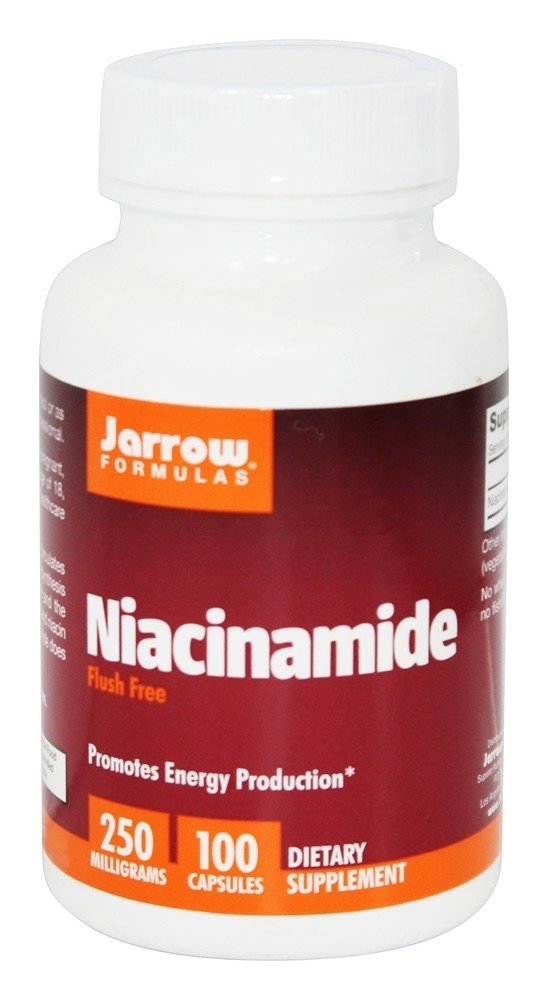 Comprar Niacinamida 250 mg. - Cápsulas 100 Jarrow Formulas
