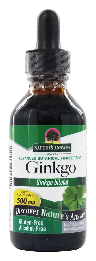 Comprar Folha de Ginkgo Sem Álcool - 2 fl. oz. Nature's Answer