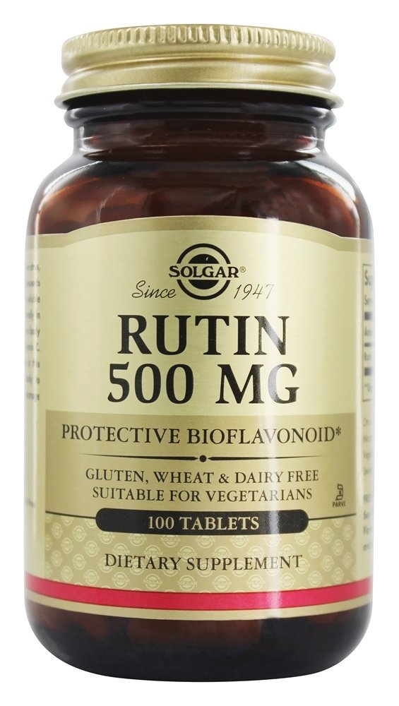 Comprar Rutina Bioflavonóide Protetor 500 mg. - 100 Tablets Solgar