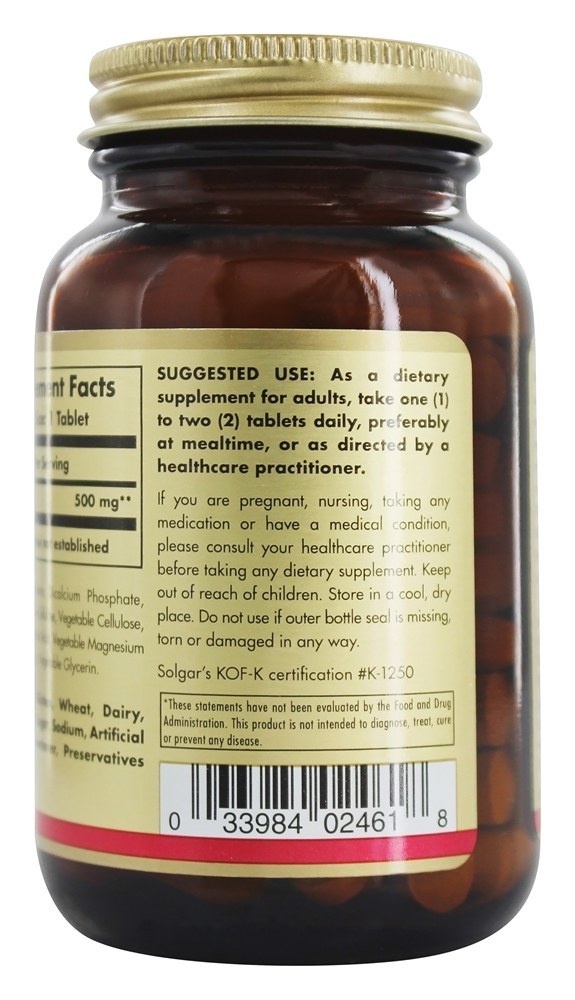Comprar Rutina Bioflavonóide Protetor 500 mg. - 100 Tablets Solgar - Imagem 3