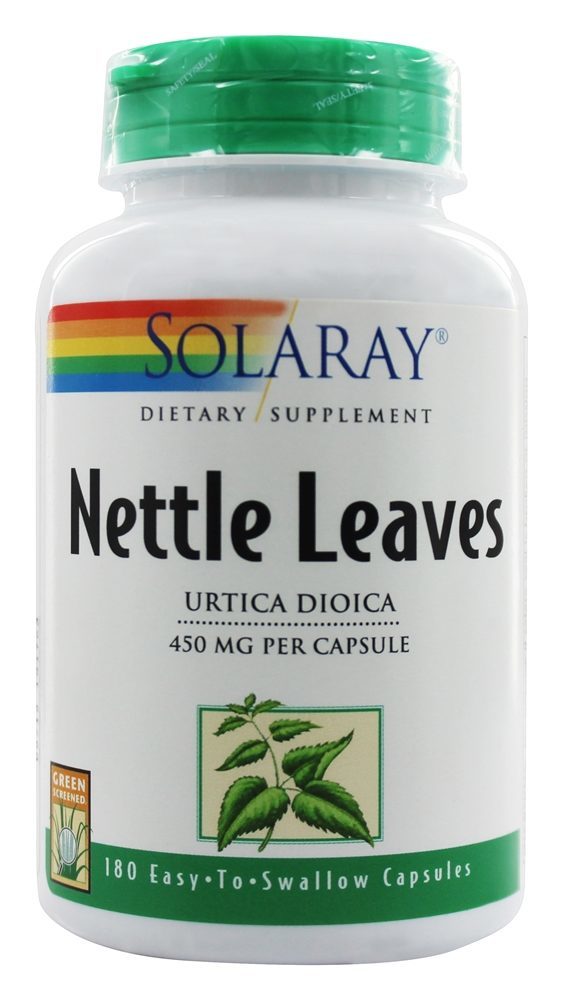 Comprar Folhas de Nettle 450 mg. - Cápsulas 180 Solaray
