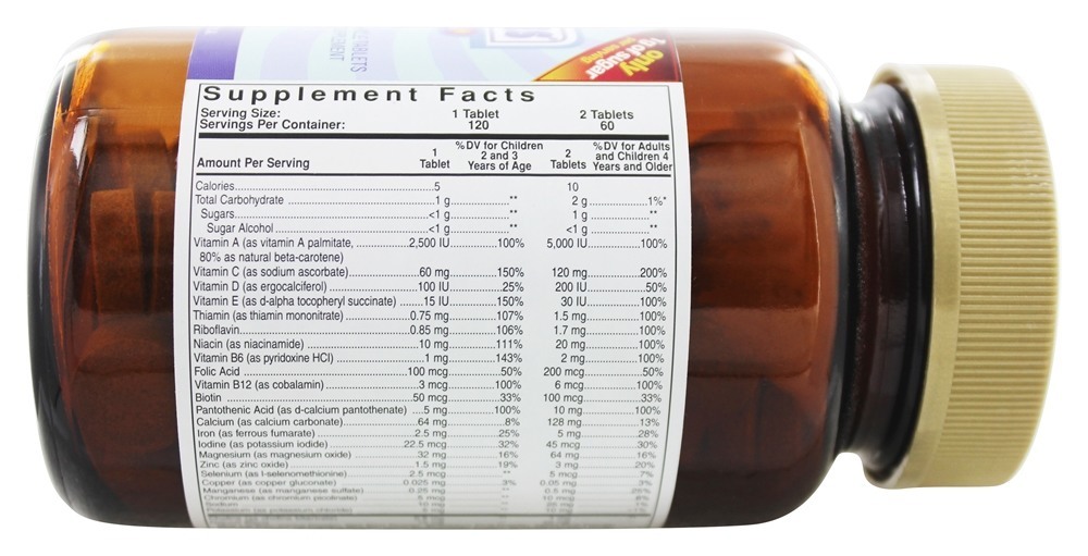 Comprar Kangavit Multivitamina & Mineral Bouncin Baga Sabor - 120 comprimidos mastigáveis Solgar - Imagem 2