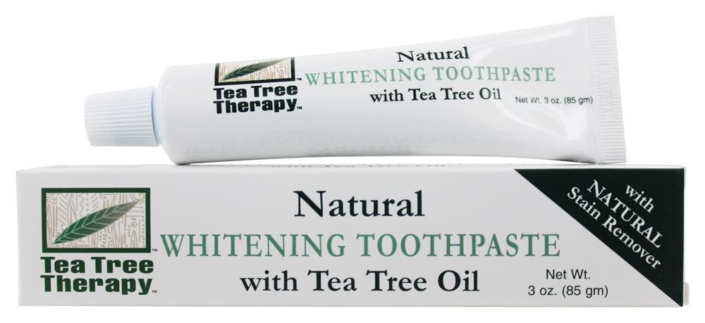 Comprar Creme dental branqueador com óleo de tea tree - 3 oz. Tea Tree Therapy