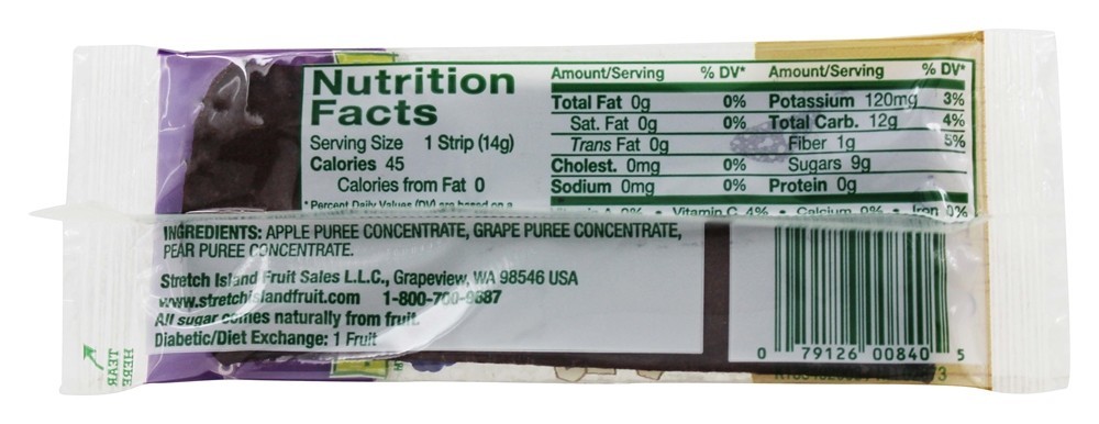 Comprar Uva para colheita de tiras de frutas naturais - 0.5 oz. Stretch Island Fruit - Imagem 2