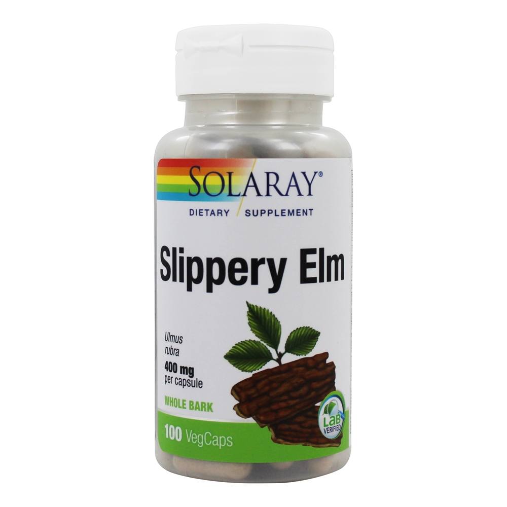 Comprar Slippery Elm 400 mg. - 100 Cápsula (s) vegetal (s) Solaray