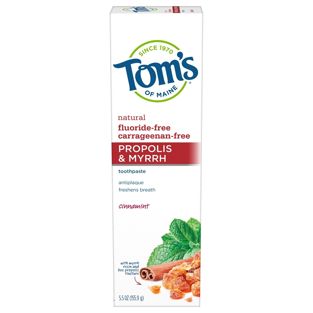 Comprar Pasta de dente Natural Própolis e Mirra Fluoreto Livre de Cinnamint - 5.5 oz. Tom's of Maine