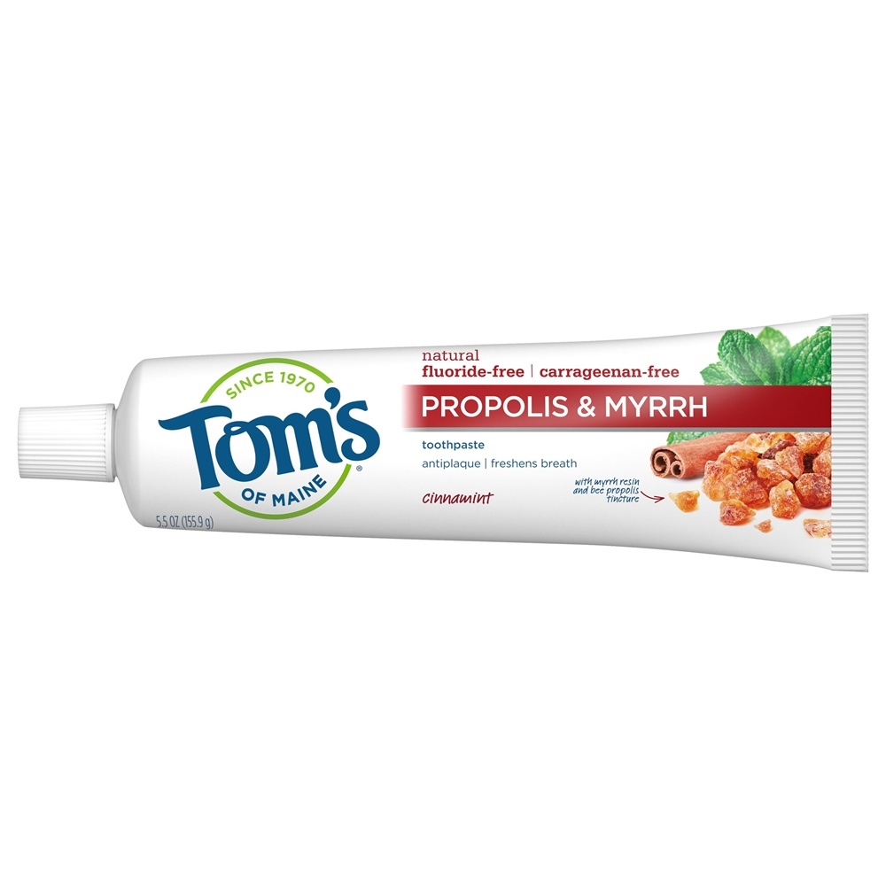 Comprar Pasta de dente Natural Própolis e Mirra Fluoreto Livre de Cinnamint - 5.5 oz. Tom's of Maine - Imagem 3