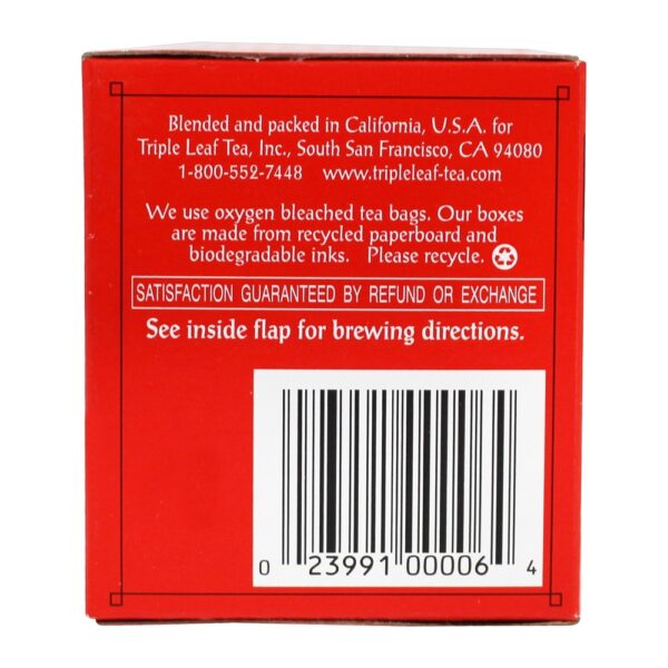 Comprar Cholesterid Tea Pu-Erh - 20 Saquinhos de Chá Triple Leaf Tea - Imagem 5