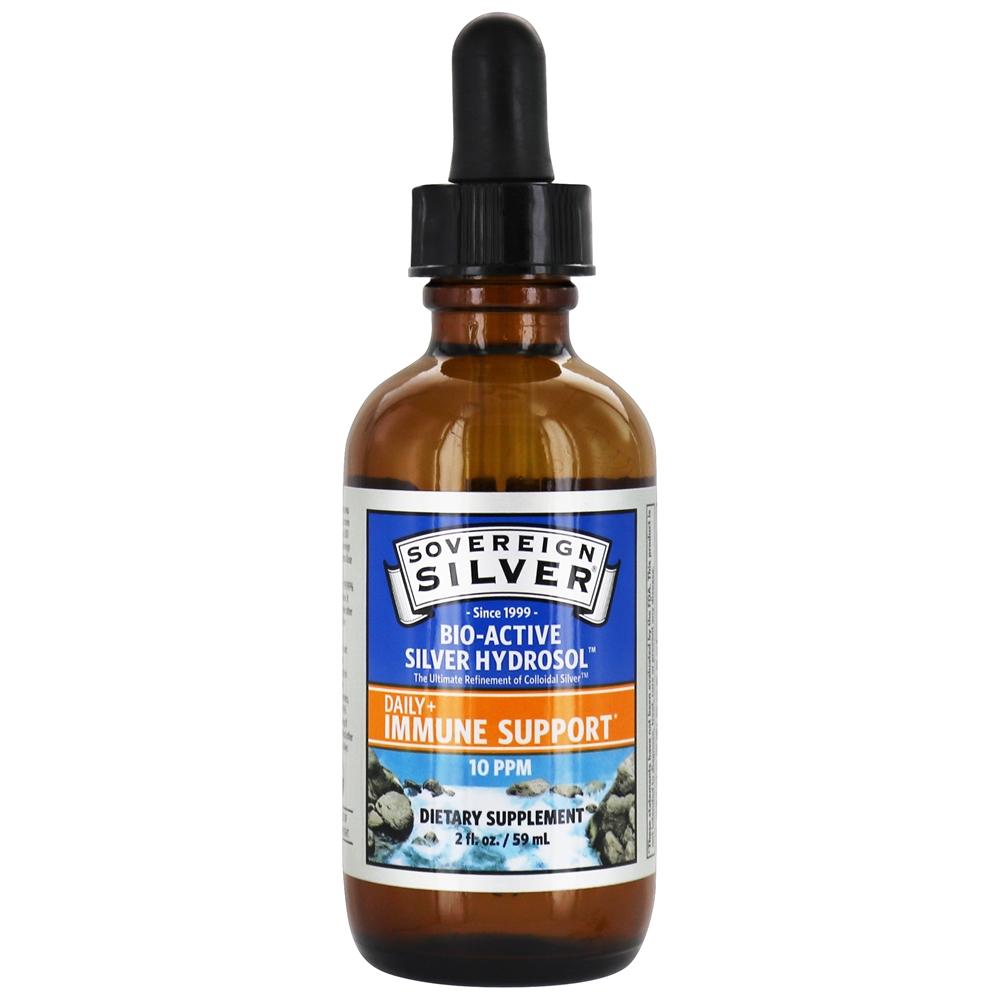 Comprar Conta-gotas de hidrossol prateado bioativo 10 Ppm - 2 fl. oz. Sovereign Silver - Imagem 2