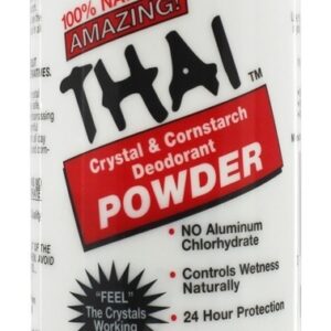 Comprar Pó de corpo desodorante de cristal e amido de milho tailandês - 3 oz. Thai Deodorant Stone