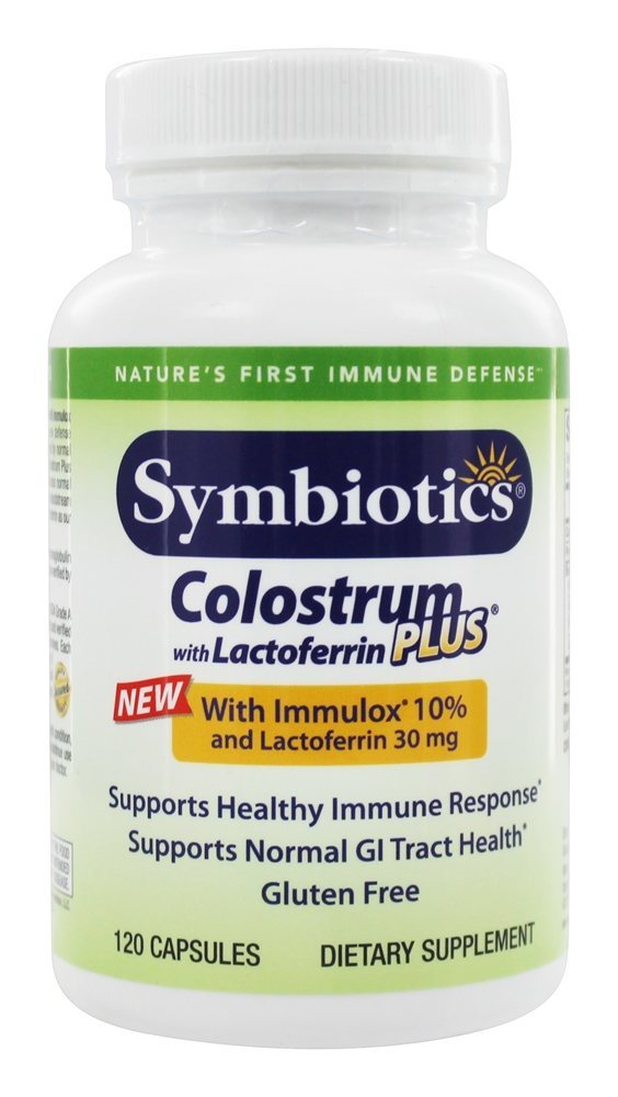 Comprar Colostro Plus com Lactoferrina - Cápsulas 120 Symbiotics