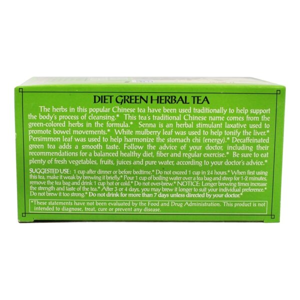 Comprar Chá verde de dieta - 20 Saquinhos de Chá Triple Leaf Tea - Imagem 4