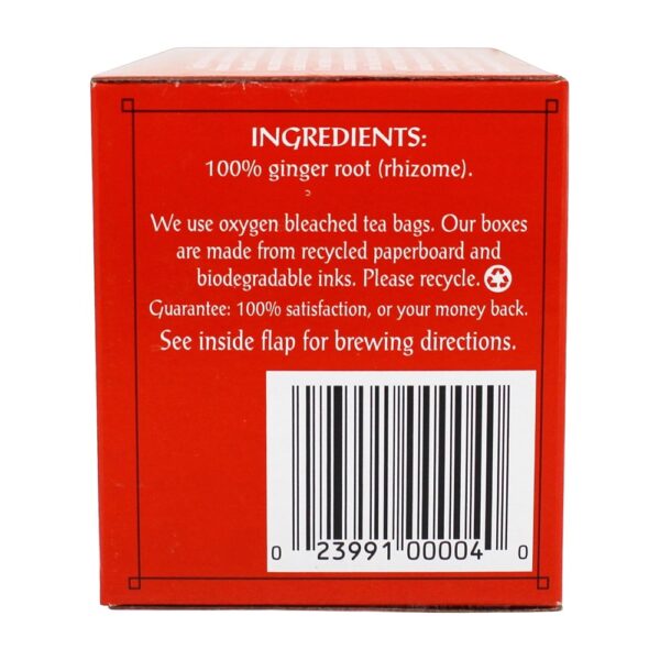 Comprar Chá de gengibre - 20 Saquinhos de Chá Triple Leaf Tea - Imagem 5