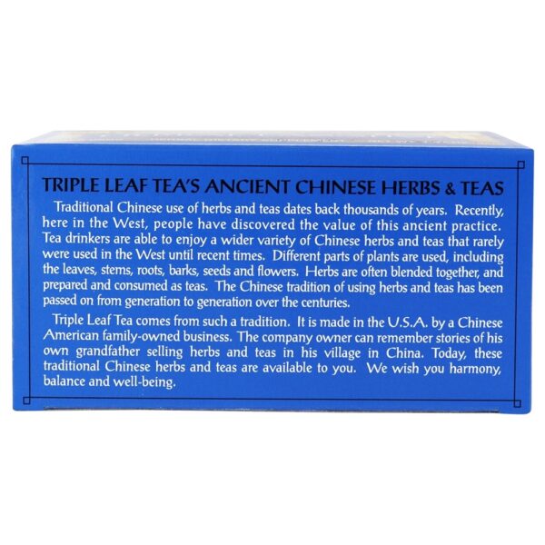 Comprar Chá Laxante de Ervas - 20 Saquinhos de Chá Triple Leaf Tea - Imagem 4