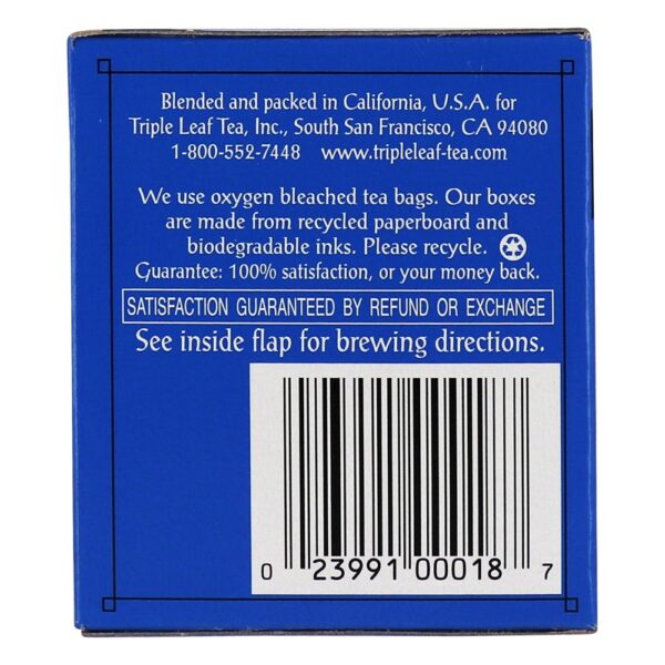 Comprar Chá Laxante de Ervas - 20 Saquinhos de Chá Triple Leaf Tea - Imagem 5