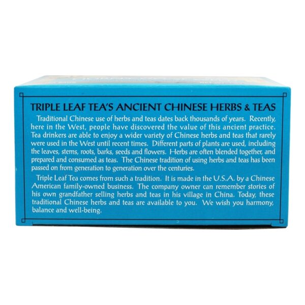Comprar Chá de ervas daninhas de cabra - 20 Saquinhos de Chá Triple Leaf Tea - Imagem 4