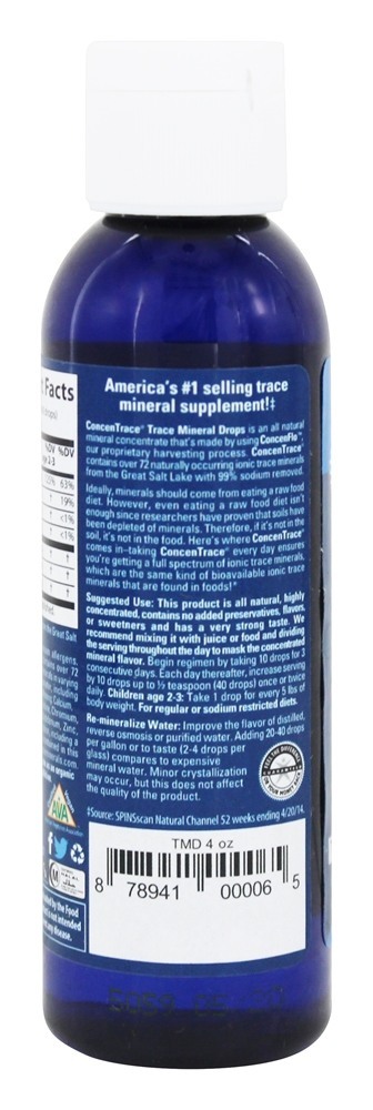 Comprar Concentrace Traçar Mineral Gotas - 4 fl. oz. Trace Minerals Research - Imagem 3