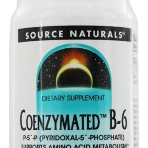 Comprar B6 Coenzimada Sublingual 25 mg. - 120 Tablets Source Naturals