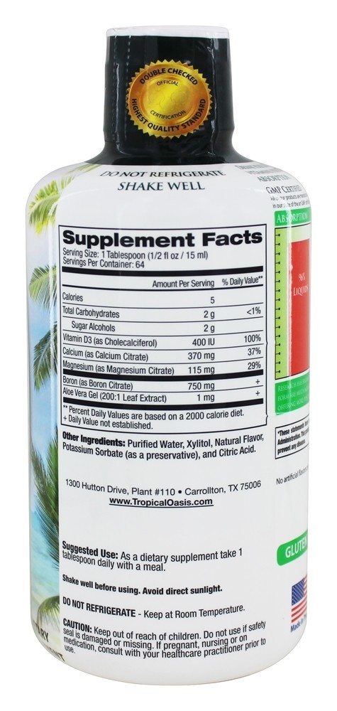 Comprar Magnésio Premium Cálcio - 32 oz. Tropical Oasis - Imagem 2
