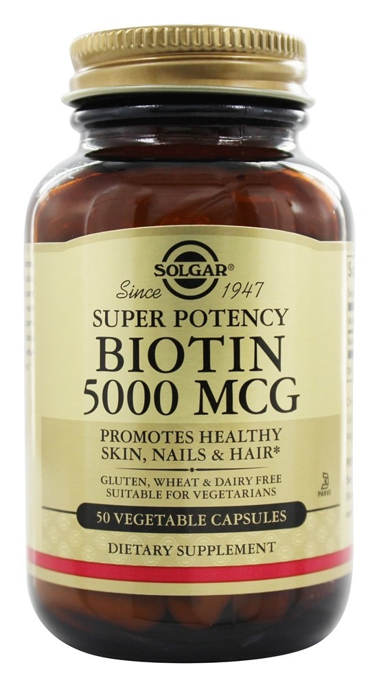 Comprar Biotina Super Potente 5000 mcg. - Cápsulas vegetarianas 50 Solgar