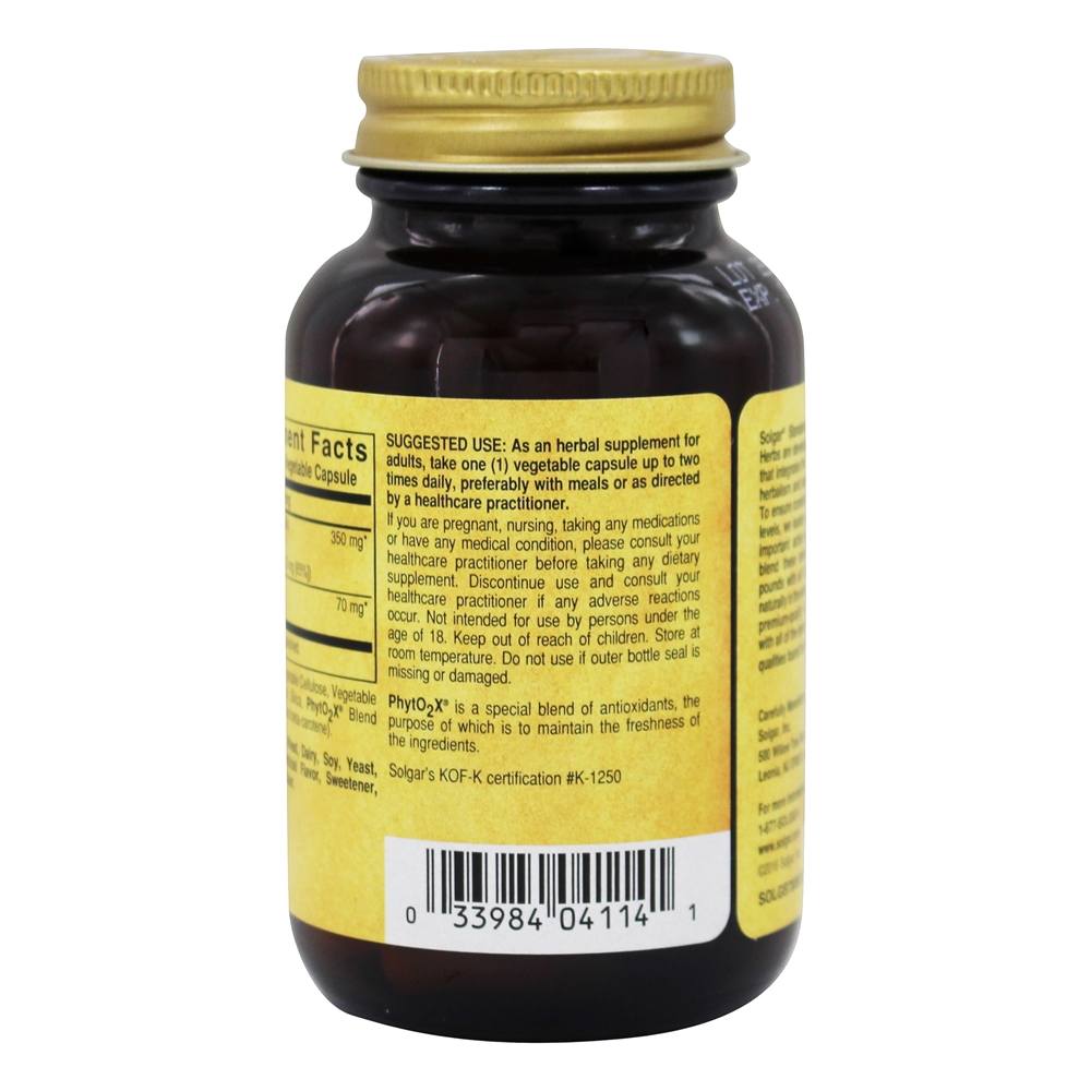Comprar Extrato de Resina Boswellia - Cápsulas vegetarianas 60 Solgar - Imagem 3