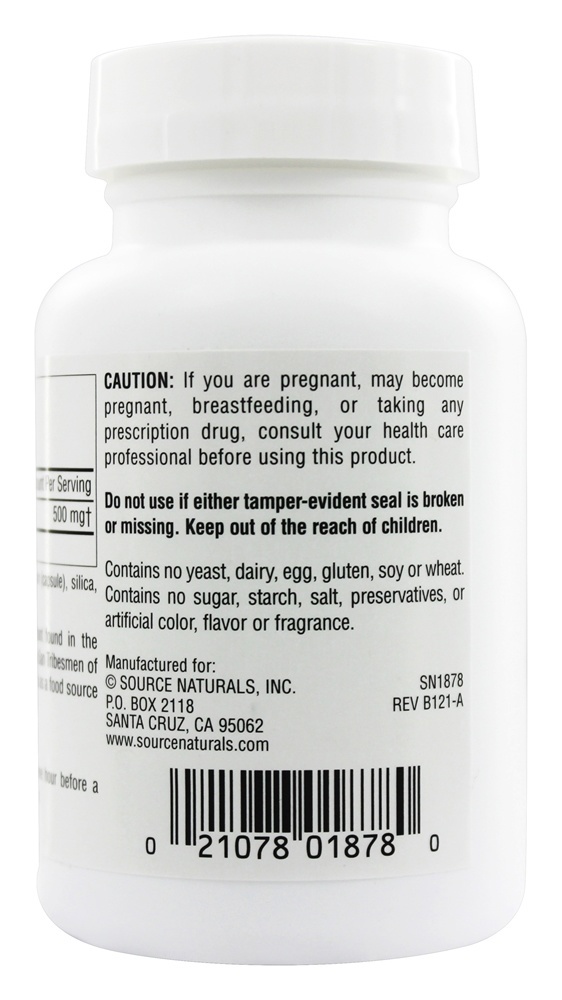 Comprar Hoodia Extrair Hoodia Gordonii 20:1 250 mg. - Cápsulas 60 Source Naturals - Imagem 3