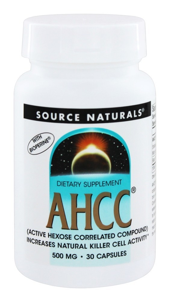 Comprar AHCC com Bioperine - Cápsulas 30 Source Naturals