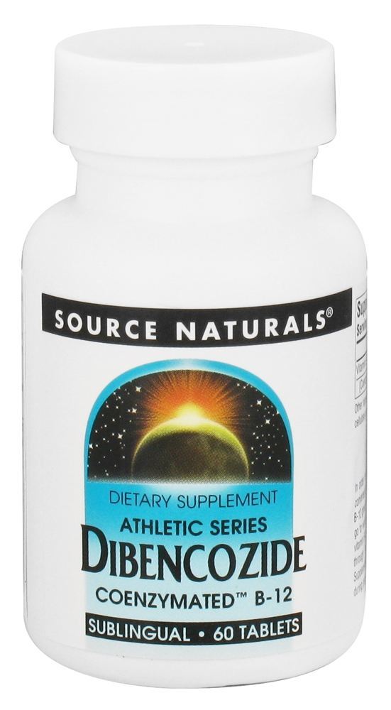 Comprar Dibencozide Coenzymated B12 Sublingual - 60 Tablets Source Naturals