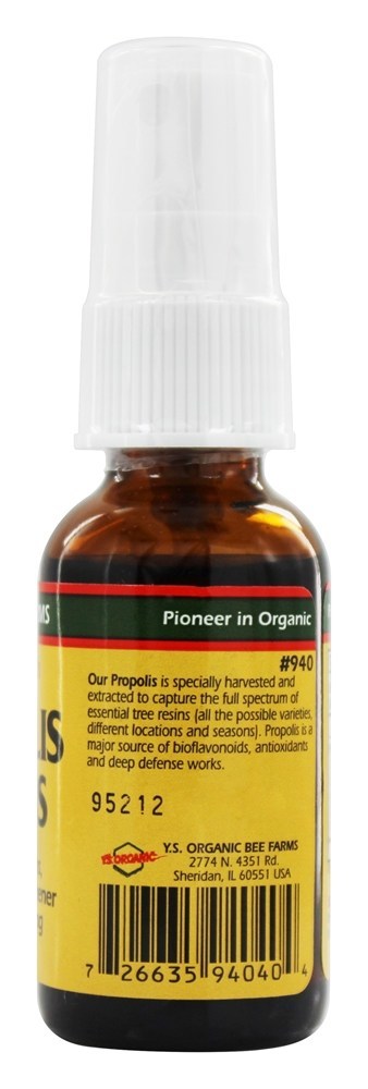 Comprar Própolis & Ervas Spray Para a Garganta - 1 fl. oz. YS Organic Bee Farms - Imagem 3