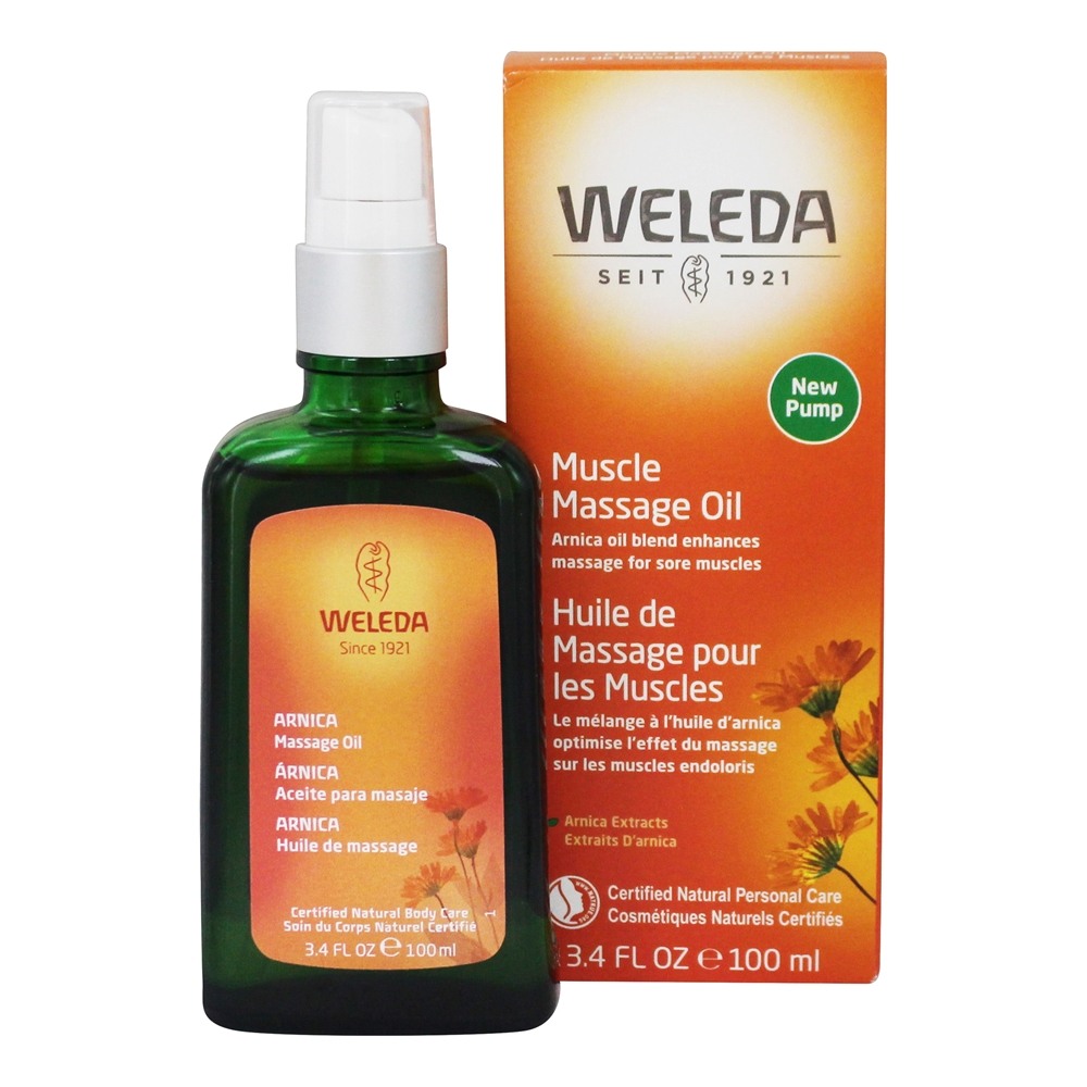Comprar Extratos de arnica de óleo de massagem muscular - 3.4 fl. oz. Weleda
