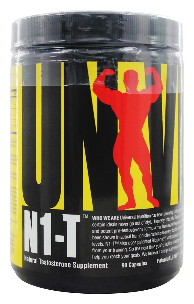Comprar Suplemento natural à testosterona N1-T - Cápsulas 90 Universal Nutrition