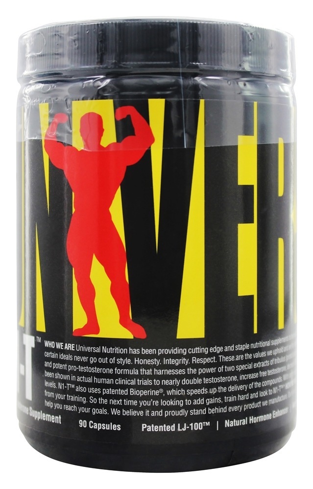Comprar Suplemento natural à testosterona N1-T - Cápsulas 90 Universal Nutrition - Imagem 3