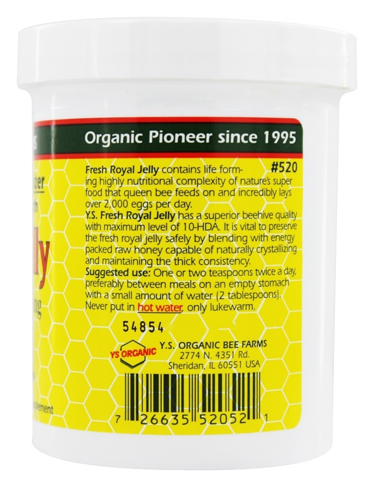 Comprar Real Geléia Em Mel Pure Roal Energizer Extremista Mega Força 22000 mg. - 11.5 oz. YS Organic Bee Farms - Imagem 3