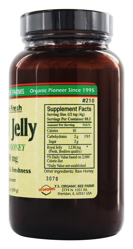 Comprar Geleia Real em Mel 100000 mg. - 12.5 oz. YS Organic Bee Farms - Imagem 2