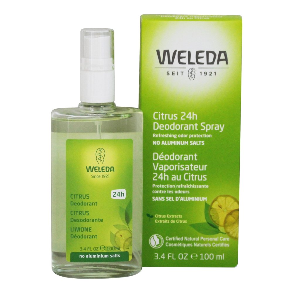 Comprar Extratos Citrinos de Desodorante Spray 24h - 3.4 fl. oz. Weleda