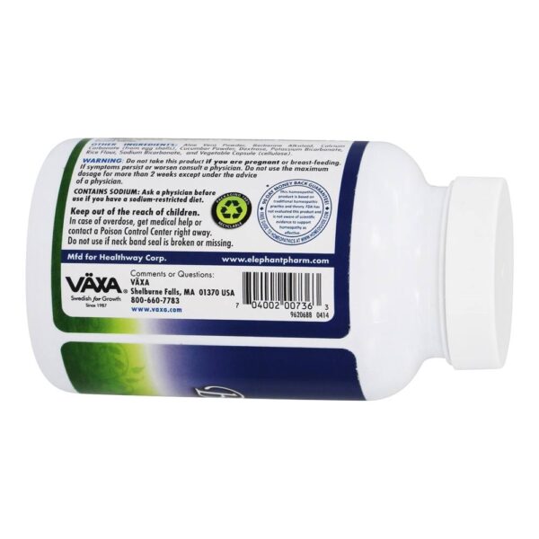Comprar PH do tampão - Cápsulas vegetarianas 120 Vaxa - Imagem 4