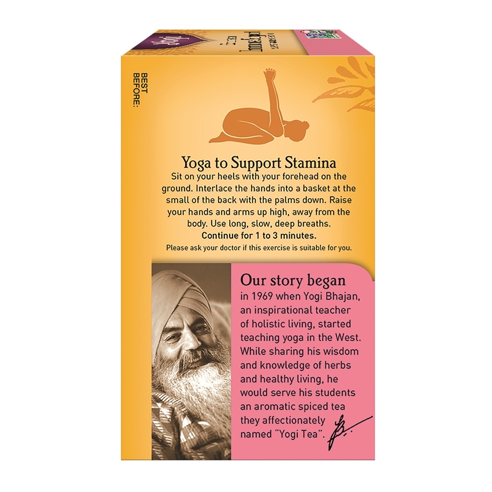 Comprar Echinacea Imune Support Sem cafeína - 16 Saquinhos de Chá Yogi Tea - Imagem 3