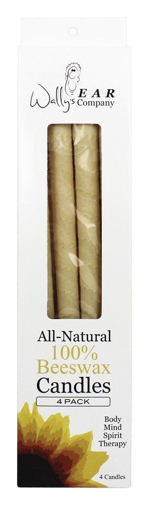 Comprar Velas oca multifunções todo-naturais 100 % cera de abelha - Pacote 4 Wally's Natural Products