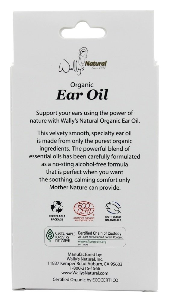 Comprar Óleo Orelha Orgânico - 1 fl. oz. Wally's Natural Products - Imagem 3