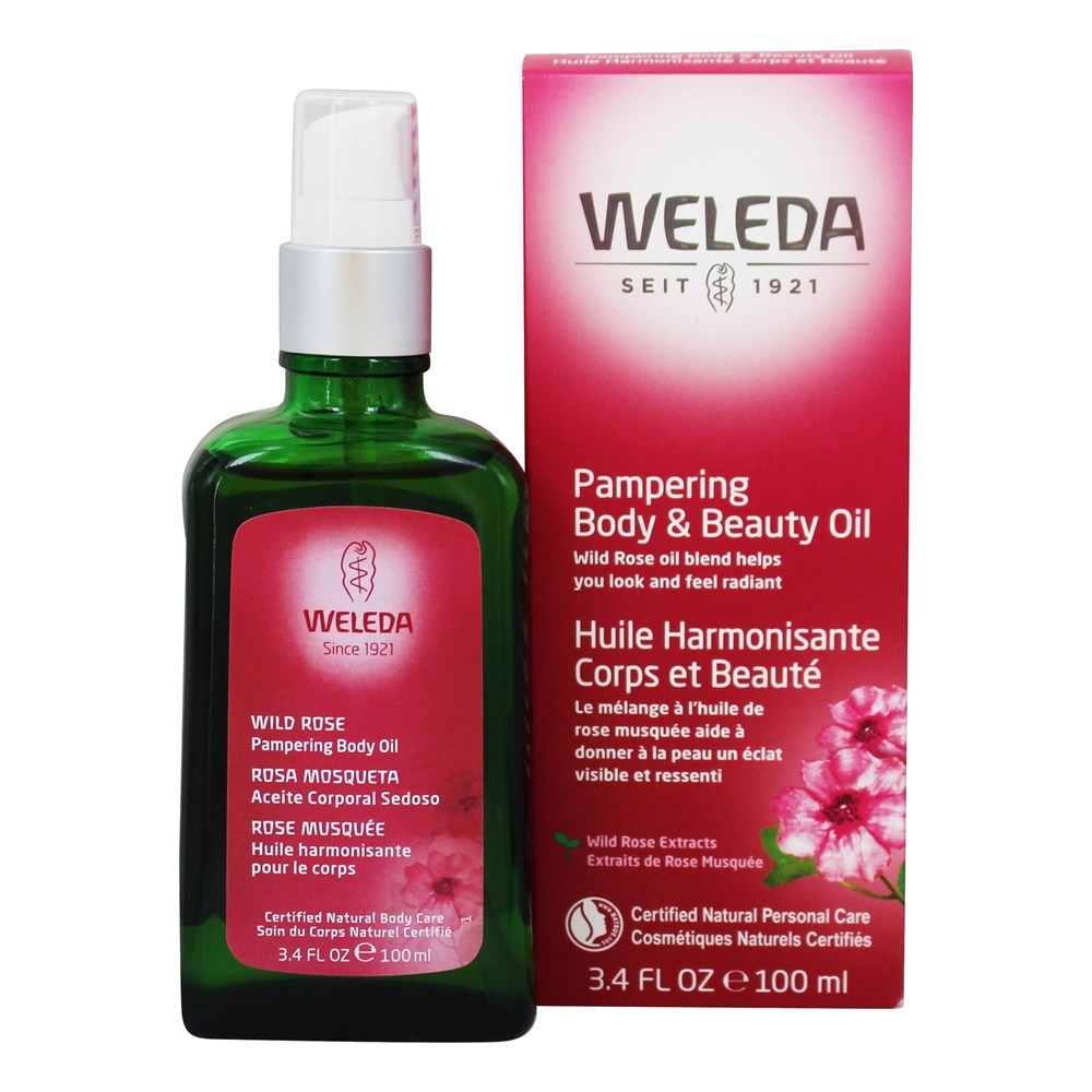 Comprar Pampering Body & Beauty Oil Extratos de Rosa Selvagem - 3.4 fl. oz. Weleda