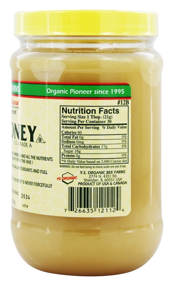 Comprar Mel Cru - 22 oz. YS Organic Bee Farms - Imagem 2