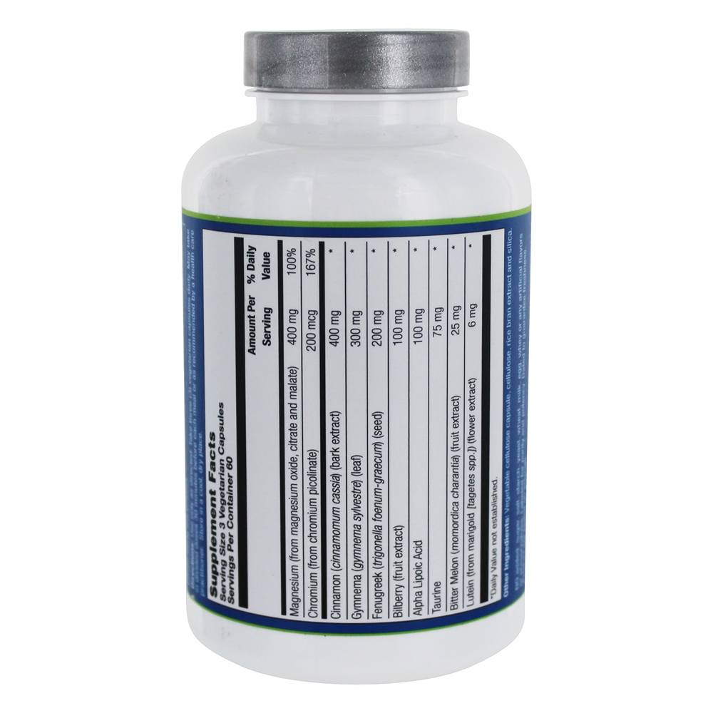 Comprar Sangue Açúcar Fórmula com Canela, Crômio & Antioxidantes - Cápsulas vegetarianas 180 Vita Logic - Imagem 2