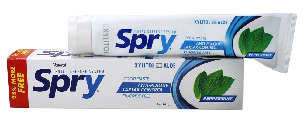 Comprar ágil Dental Defesa Anti-Placa Tártaro Controlar Creme dental Hortelã-pimenta - 5 oz. Livre de fluoreto Xlear
