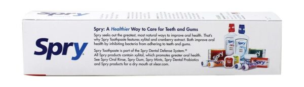 Comprar ágil Dental Defesa Anti-Placa Tártaro Controlar Creme dental Hortelã-pimenta - 5 oz. Livre de fluoreto Xlear - Imagem 4