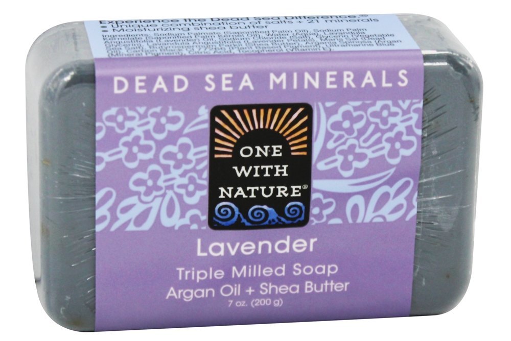 Comprar Alfazema Exfoliating suave do sabão mineral de barra do mar inoperante - 7 oz. One With Nature