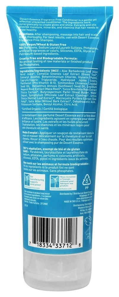 Comprar Condicionador Fragrance Free - 8 fl. oz. Desert Essence - Imagem 2